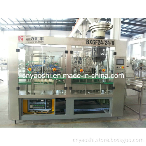 Alcohol Glass Bottle Filling Machinery